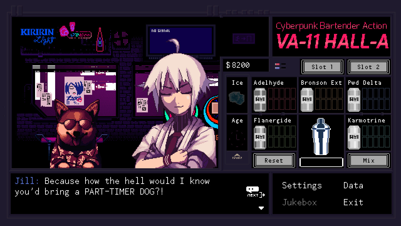 赛博朋克酒保行动/VA-11 Hall-A: Cyberpunk Bartender Action -(1.3)