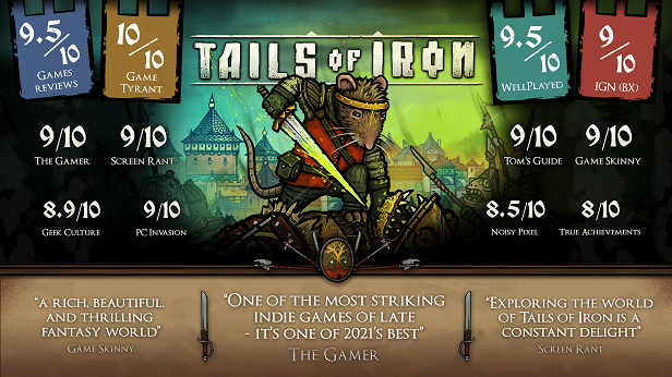 钢铁之尾/Tails of Iron -（整合明亮冷杉林）_怀旧游戏网