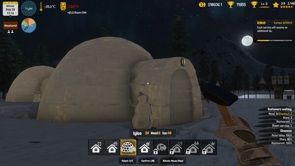 北极汽车旅馆模拟器 Arctic Motel Simulator 免安装v2.0.1沙盒模式绿色中文版_怀旧游戏网