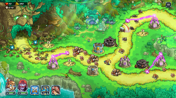 王国保卫战5：联盟 ingdom Rush Alliance 免安装v5.00.18恐蛛症绿色中文版_怀旧游戏网