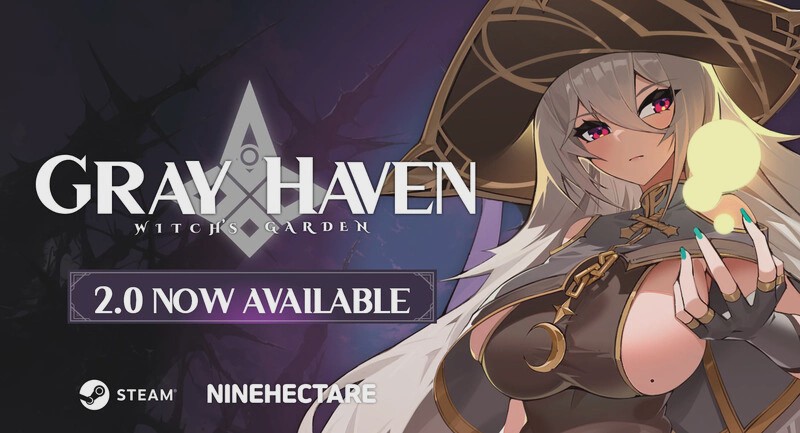 [动作ARPG] 灰色乐园（Gray Haven : Witch’s Garden）v3.1.1 官方中文7G游戏中文版下载|无需安装解压即玩_怀旧游戏网