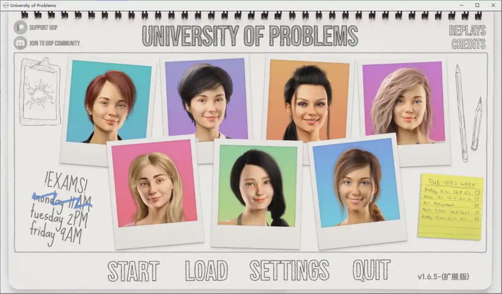 [欧美SLG/汉化] 问题大学 学院情缘 University of Problems v1.6.5 Extended PC+安卓汉化版16G游戏中文版下载|无需安装解压即玩_怀旧游戏网