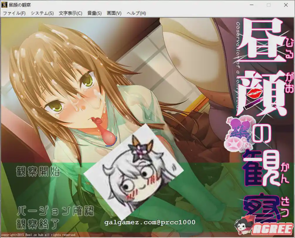 【绿帽SLG/汉化】昼顔の観察昼颜的观察者 ninyun个人汉化作弊版 付CG包游戏中文版下载|无需安装解压即玩_怀旧游戏网